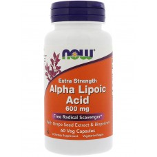NOW Alpha Lipoic Acid 600мг 60капс