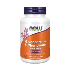 NOW Glucosamine & Chondroitin with MSM 90капс
