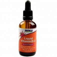 NOW Liquid Vitamin D-3 60 мл