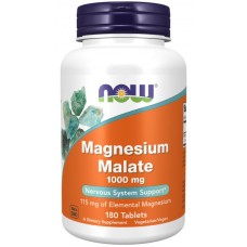 Now Magnesium Malate tablets 180таб