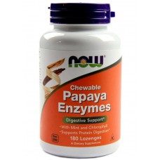 NOW Papaya Enzymes 180таб