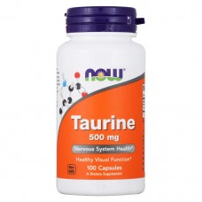 NOW Taurine 500мг 100капс
