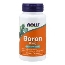 NOW BORON 3мг 100капс