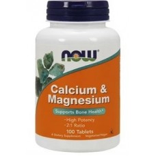 Now Calcium & Magnesium 100таб