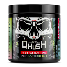 USN Qhush Hyperdrive Pre Workout Original 210гр