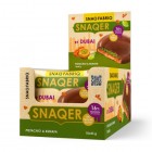 SNAQ FABRIQ SNAQER Печенье глазированное 45гр с фисташковой пастой, хрустящим тестом и карамелью